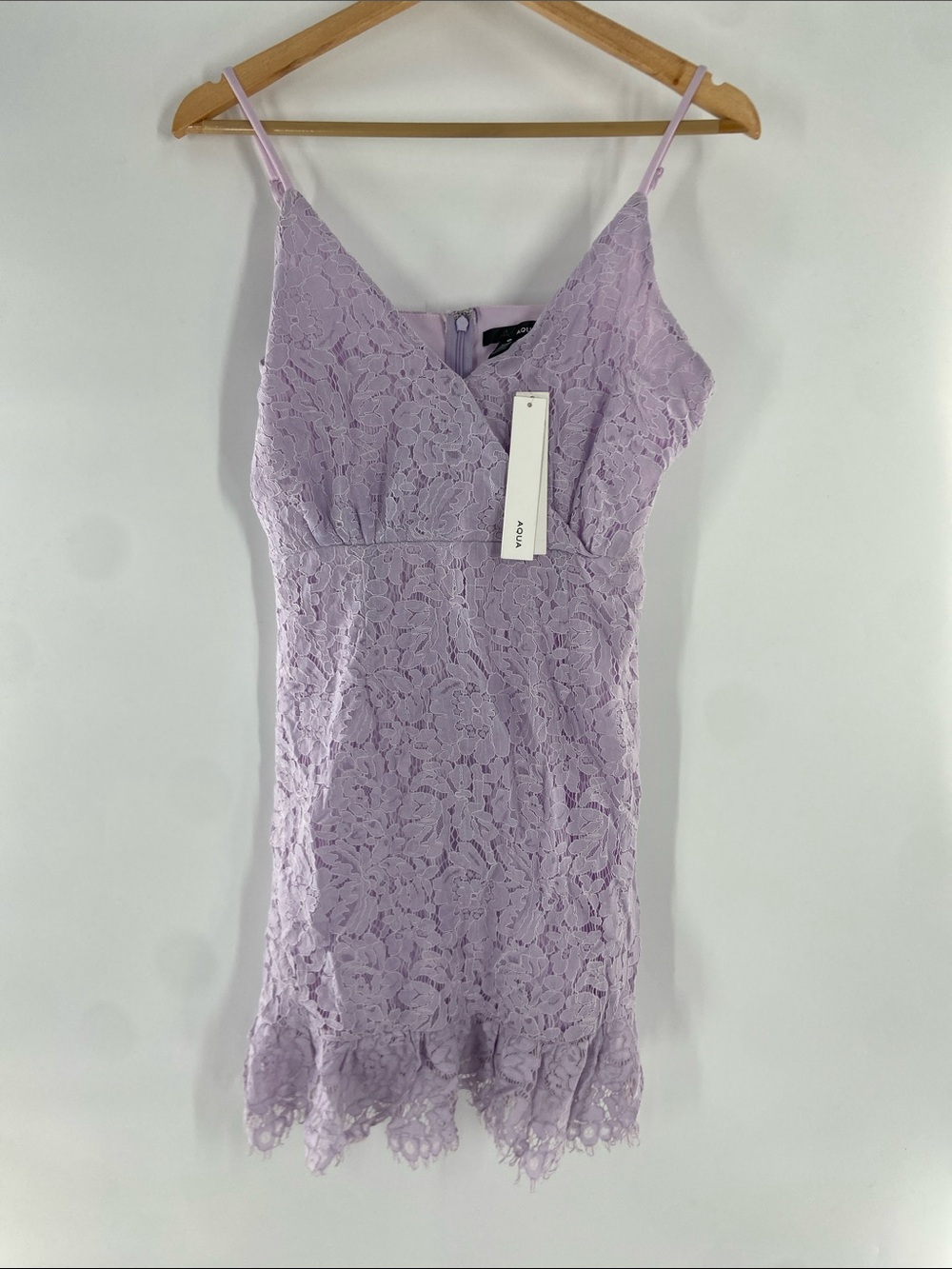 Aqua Lavender Mini Dress Size M NWT